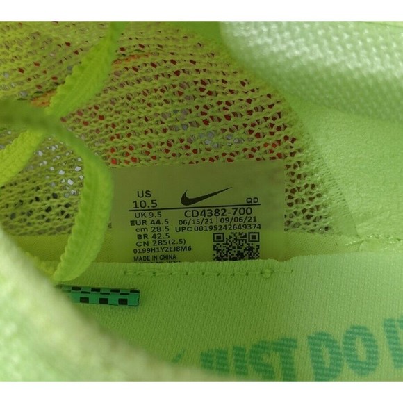 Nike Zoom Superfly Elite 2 Track Spikes Barely Volt CD4382-700 Men\'s Size 10.5 main image 5